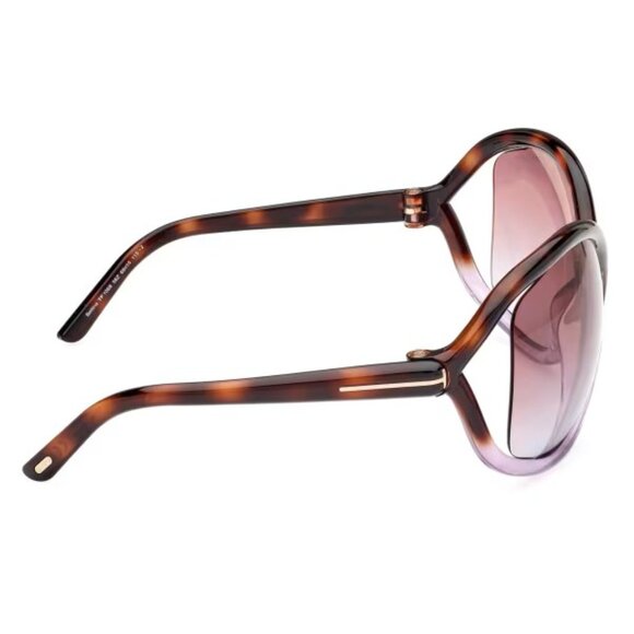 Tom Ford Bettina FT1068 68mm Butterfly Oversized Sunglasses NWT Made In Italy - Picture 4 of 5
